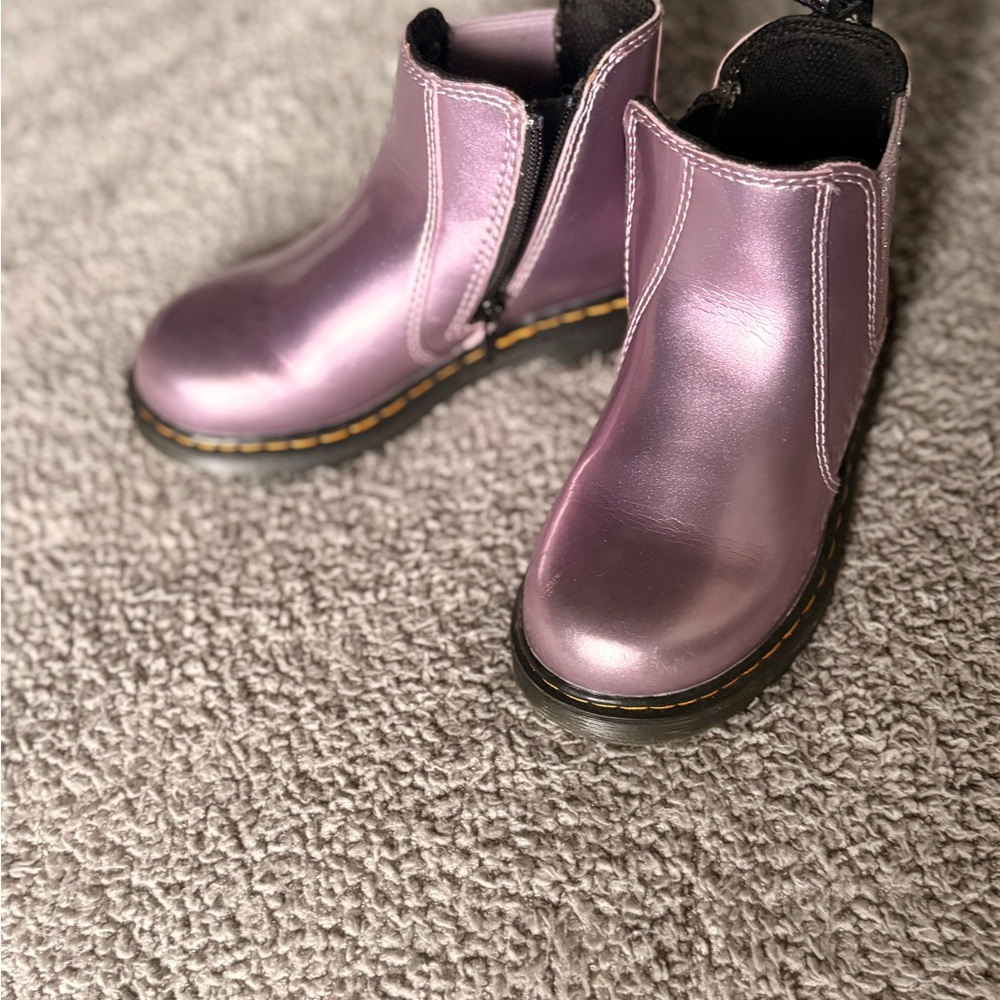 JUNIOR 2976 METALLIC CHELSEA BOOTS